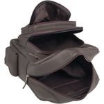 Mochila Executiva em Couro que Eleva seu Estilo Profissional Ref. 2000 Café 