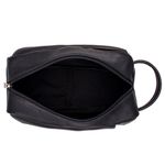 Elegância em Movimento: Necessaire em Couro para Organização Prática Ref. 8910 Café