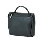 Elegância em Movimento: Necessaire em Couro para Organização Prática Ref. Bag Preta