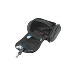 Elegância em Movimento: Necessaire em Couro para Organização Prática Ref. Bag Preta