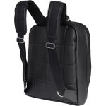Mochila Executiva em Couro que Eleva seu Estilo Profissional Ref. Stock Preto 