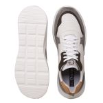  Tênis Masculino Ad6015 Caramelo e Cinza 