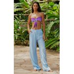 Azul Sky - Calça Linho