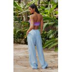 Azul Sky - Calça Linho