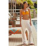 Off White - Calça Linho