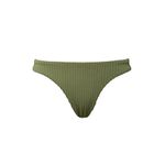 Calcinha Basic Rib Verde Forest
