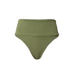 Calcinha Double Rib Verde Forest
