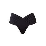Calcinha Leque Floc Preto