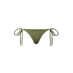 Calcinha Slim Rib Verde Forest