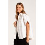 Camisa Jeans Versatile Off White