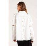 Camisa Jeans Versatile Off White