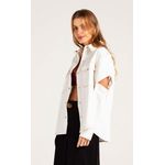 Camisa Jeans Versatile Off White