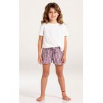 Blusa Básica Mini Dolce Off White