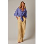 Calça Grid Amarelo