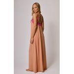 Vestido Longo Bicolor Honey