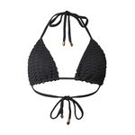 Top Cortininha Bardot Preto