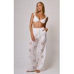 Calça Flora Off White