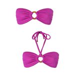 Top Tqc Argola Rosa Gloss