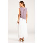 Saia Transpassada Pietra Off White