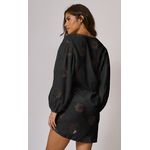 Saída Amarração Flora Preto