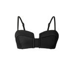 Top Corselet Rib Preto