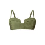 Top Corselet Rib Verde Forest
