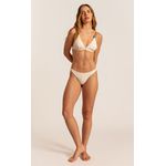Calcinha Basic Floc Off White