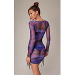 Luna - Vestido Manga Longa Tule