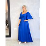 VESTIDO BUSTO LAÇO AZUL BIC