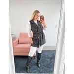 colete tweed 
