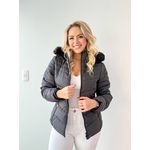 JAQUETA PUFFER PRETA 