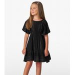 Vestido Black Fios Trick Nick Preto