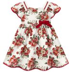 Vestido Floral Verm Milon N/i