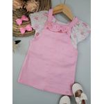 Conj Fem G/gg Salopete Rosa Kukie N/i