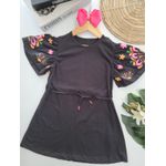 Vestido Preto Amar Rovitex Preto