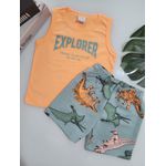Conjunto Masculino Regata Dino - Alakazoo