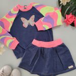 Conj Fem 8/14 Neon Jeans Kukie N/i