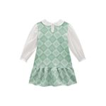 Vestido M/L 13 Gola Kukie Verde