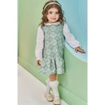 Vestido M/L 13 Gola Kukie Verde