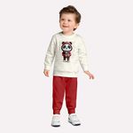 Conj Mas Inv Panda Kyly Cinza