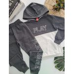 Conj Mas Inv Play Kyly Cinza