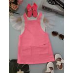 Conj Fem Salop Neon Kukie Rosa