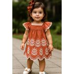 Vestido Recorte Terra Milon N/i