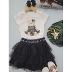 Conj Fem Ursa Black Trick Nick Preto