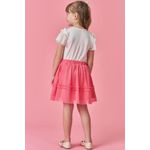 Conj Fem Charm Saia Tule Kukie N/i