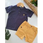 Conj Mas Listra Marinho Trick Nick Azul Marinho