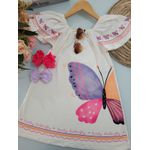 Vestido Borbolete Rovitex N/i