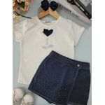 Conj Fem Flor Jeans Trick Nick N/i