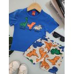 Conj Mas Dino Azul Kyly Azul