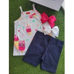 Conj Fem Regatinha Picole Kyly N/i